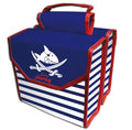 Bike Fashion Doppelpacktasche Capt`n Sharky B230xH200xT80mm, weiß/blau/rot