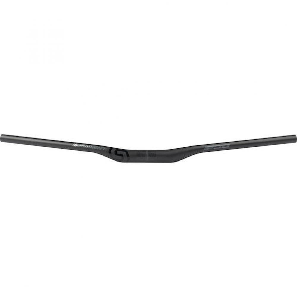 FSA Lenker Gradient Riser Carbon 35 35 x 800 mm Schwarz - präzise Kontrolle im anspruchsvollen Gelände