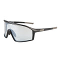 Endura Gabbro II Photochrom Sportbrille - TR90-Rahmen, selbsttönendes REVO-Glas Cat 1-3, Mattschwarz, inkl. Etui & UV-Schutz