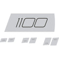 DT Swiss Decal-Set für Laufrad ARC 1100 Dicut Disc 29 Zoll Chrom - edles Upgrade - Aufkleber
