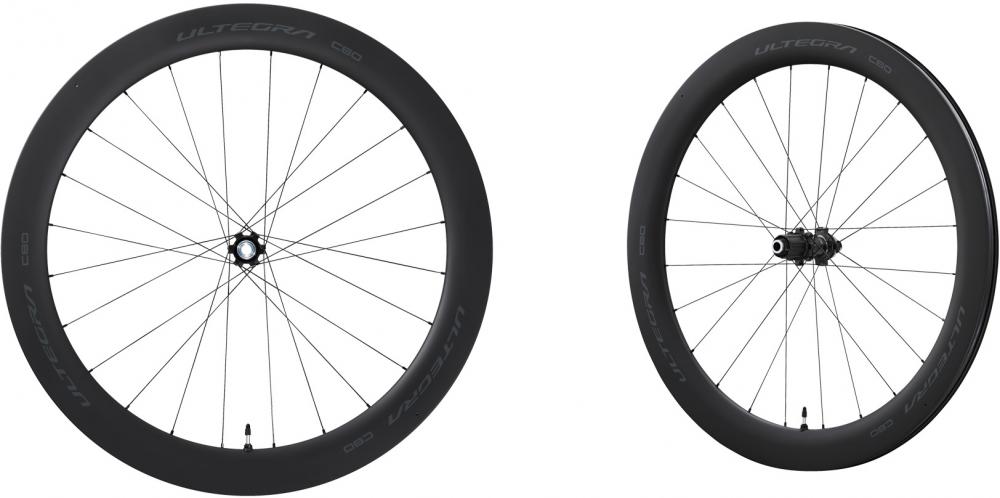 SHIMANO Laufradsatz ULTEGRA WH-R8170 C60 TL - 28 Zoll, Disc, Tubeless, Rennrad 28" 24 Loch Center-Lock 100x12 mm