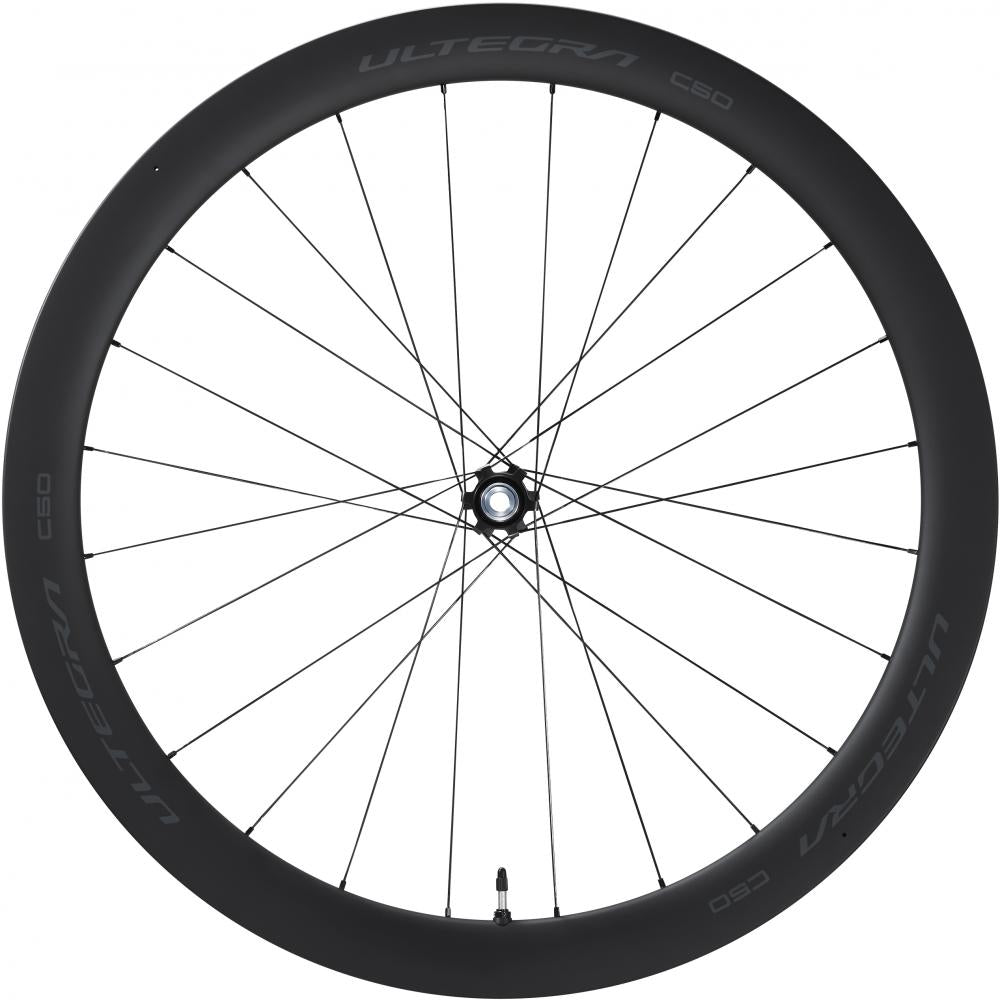 SHIMANO Ultegra WH-R8170 C50 TL Laufradsatz - 28 Zoll, Center Lock, Scheibenbremse, Rennrad 28" 24 Loch 100x12 mm