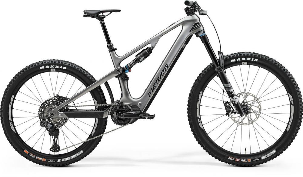 Merida eONE-SIXTY 8000 III1 gunmetal grey(black) S Gunmetal-grau/schwar - leistungsstarkes E-MTB für Trail und Enduro