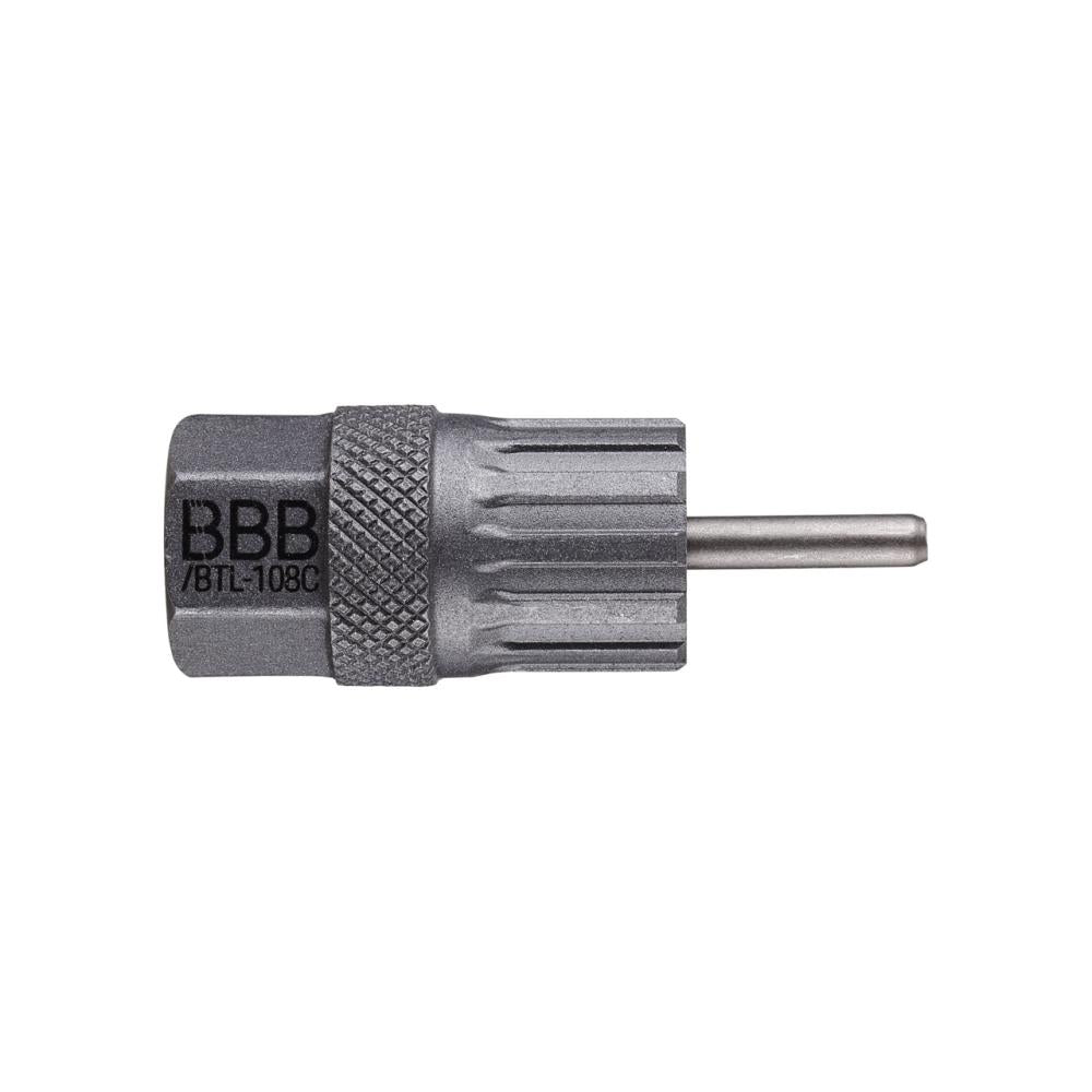 BBB Cycling BBB Zahnkranzabzieher LockPlug 1/2 inch silber - präziser Kassettendemontage-Werkzeug