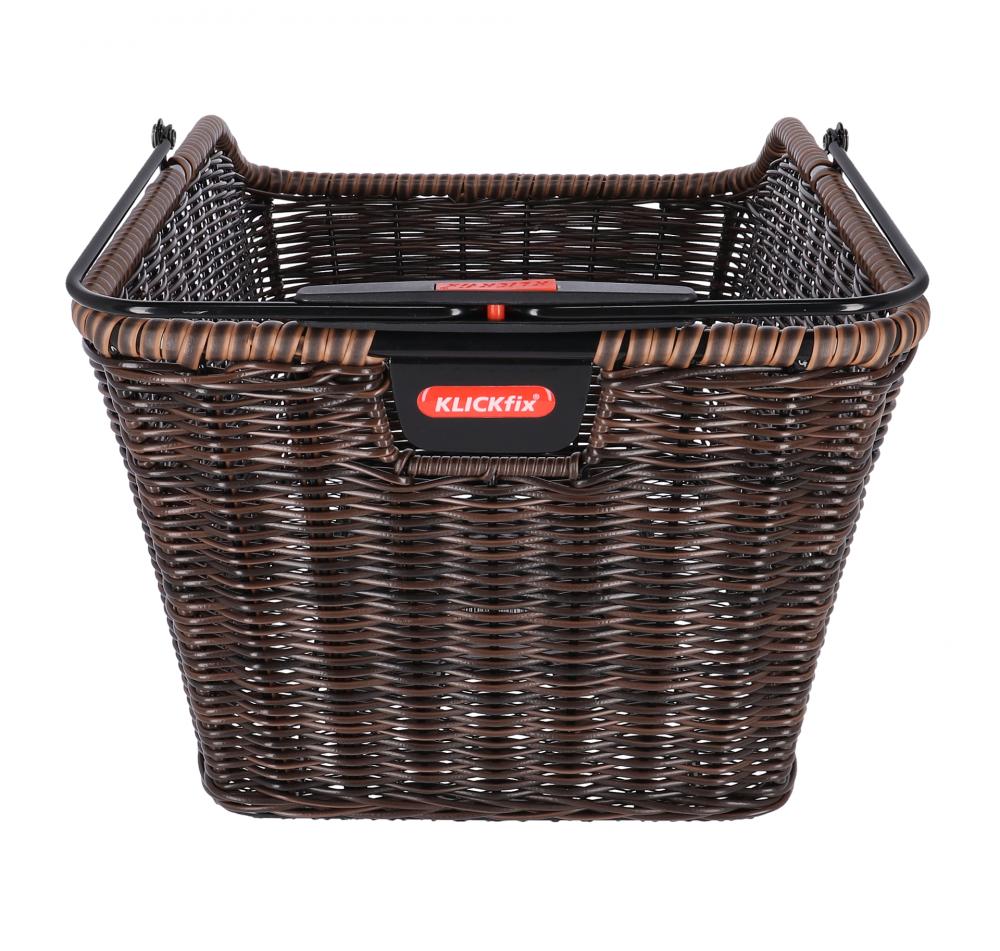 Rixen & Kaul Hinterradkorb Structura GT Korbklip braun 44x24x20 cm