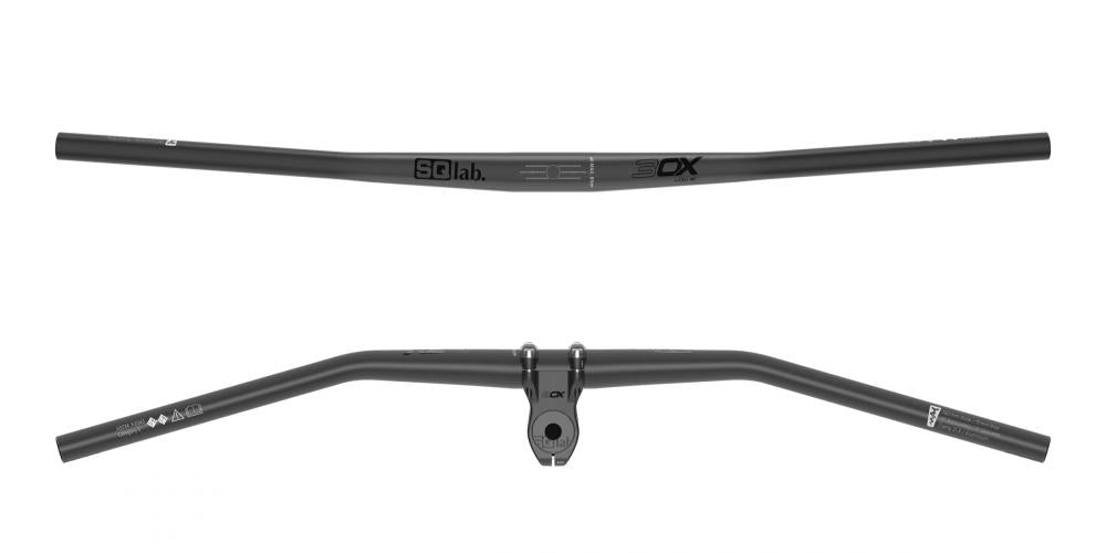 SQlab Lenker 3OX 31 - 31.8 mm - 8mm 16° low 780 mm Rise 15 mm schwarz
