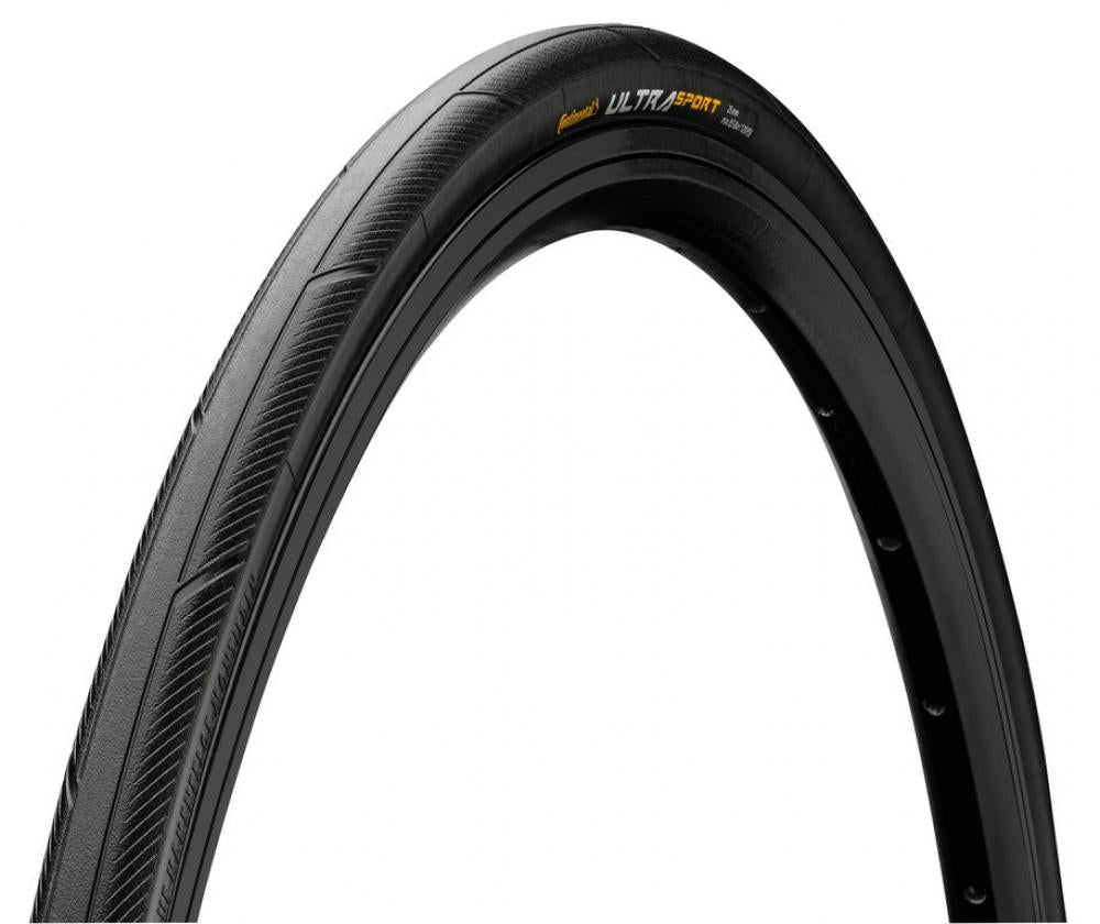 Continental Ultra Sport III Rennradreifen schwarz 28 Zoll 25-622 PureGrip Drahtreifen.