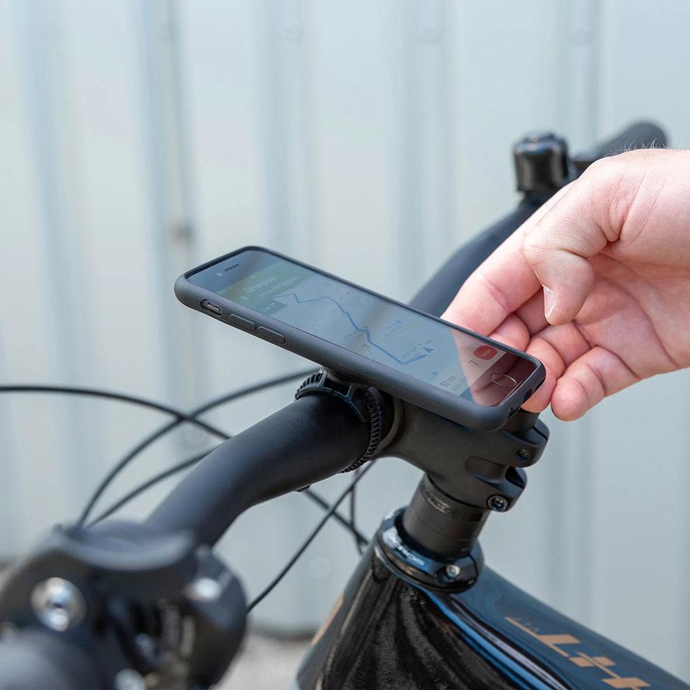 SP Connect Micro Bike Mount - Werkzeuglose Smartphone-Halterung für Fahrradlenker