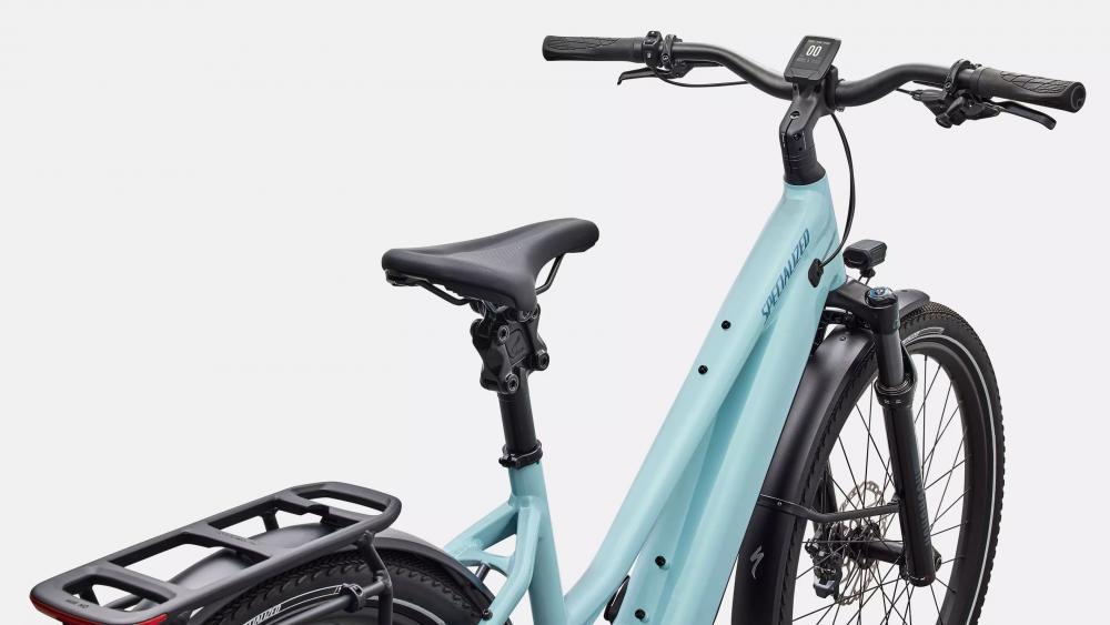 Specialized Vado 5.0 ST E-Bike - Sea/Cameleon Lips/Glacial Metal - Größe M - E-City Bike