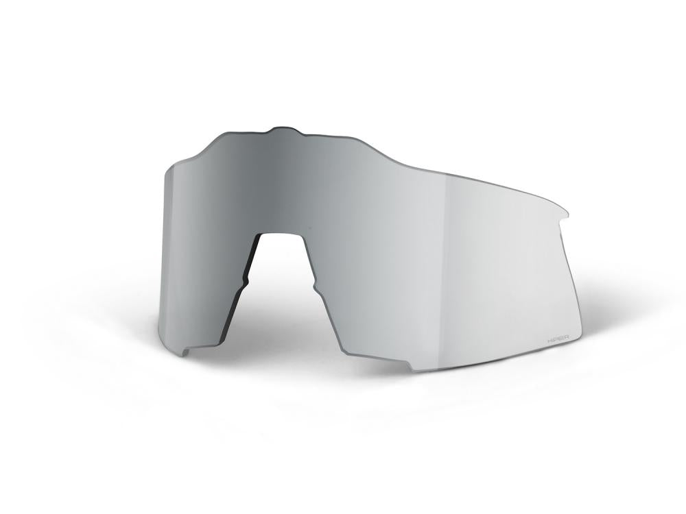 100% Speedcraft HiPER Mirror Replacement Lens unis silver - kontraststarkes Ersatzglas