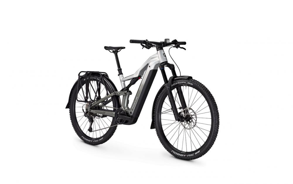 Focus THRON² 6.7 EQP 29" Diamant L Nepalsilver / Steelgrey - E-Allround Fully für Alltag & Trail