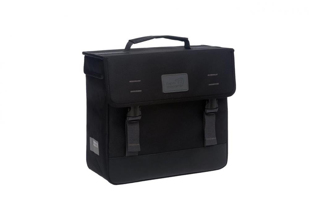 New Looxs Radtasche Origin Single Black 18L Black - robuste Gepäckträgertasche für Alltag und Tour