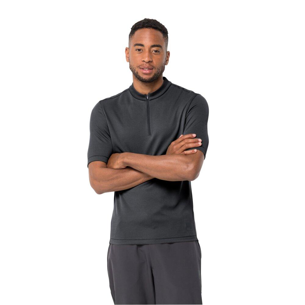 Jack Wolfskin Bike Commute Hz T M Synthetic Fiber T-Shirt Shortsleeve Phantom Größe XL