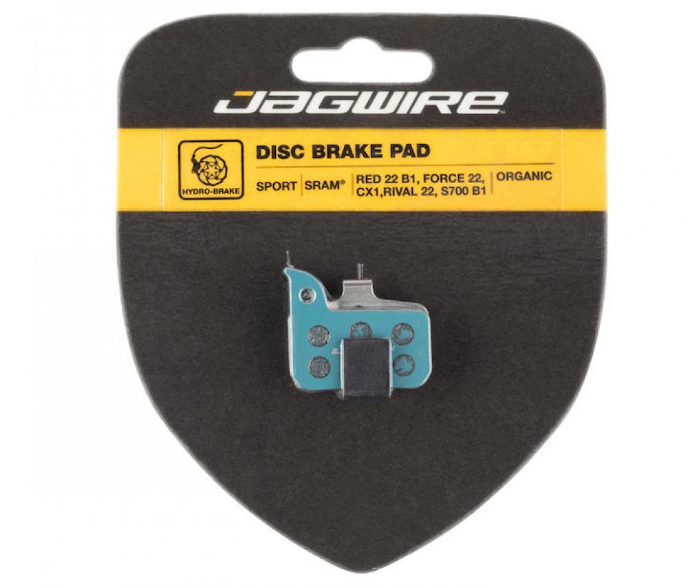 Jagwire Disc Sport Organic Bremsbeläge für SRAM/Avid - geräuscharm & präzise