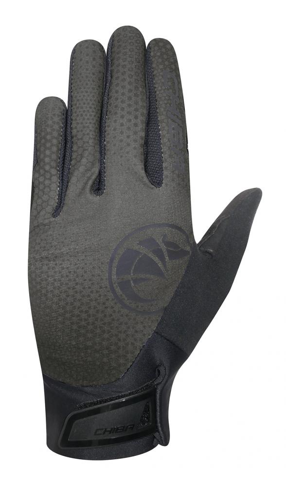 CHIBA BioXCell Touring - Radhandschuhe kurz, S, schwarz, Gelpolster & Touchfunktion