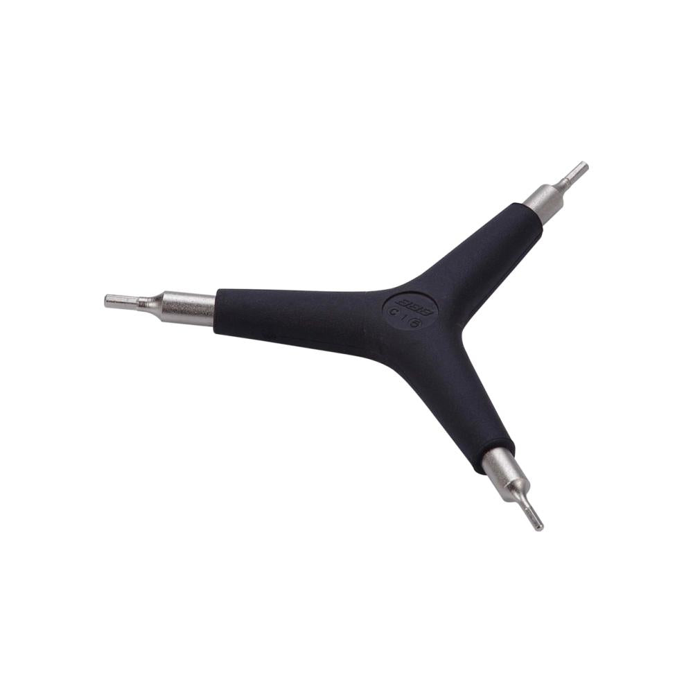 BBB Cycling BBB Innensechskantschlüssel ThreeStar 2/2.5/3mm schwarz 2/2.5/3 mm - kompakter Multi-Innensechskantschlüssel
