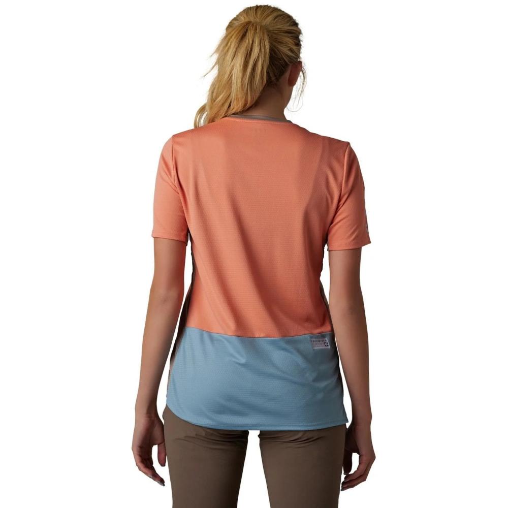 FOX Defend Damen MTB-Trikot XS - Salmon mit TruDri
