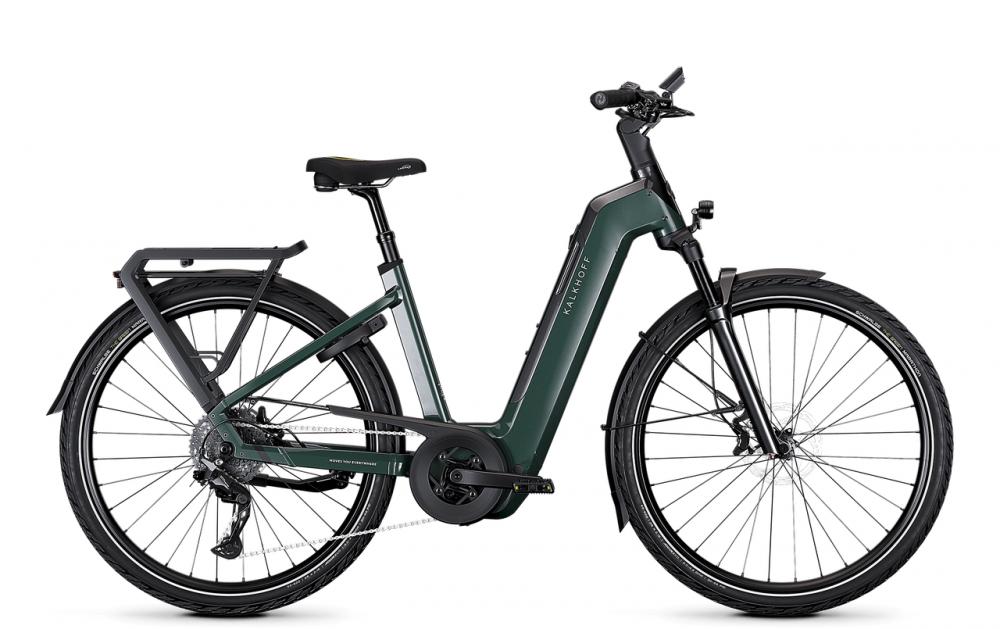 Kalkhoff ENDEAVOUR 5+ ADVANCE 29in Wave S techgreen / diamondblack glossy - kraftvolles E-Trekkingbike