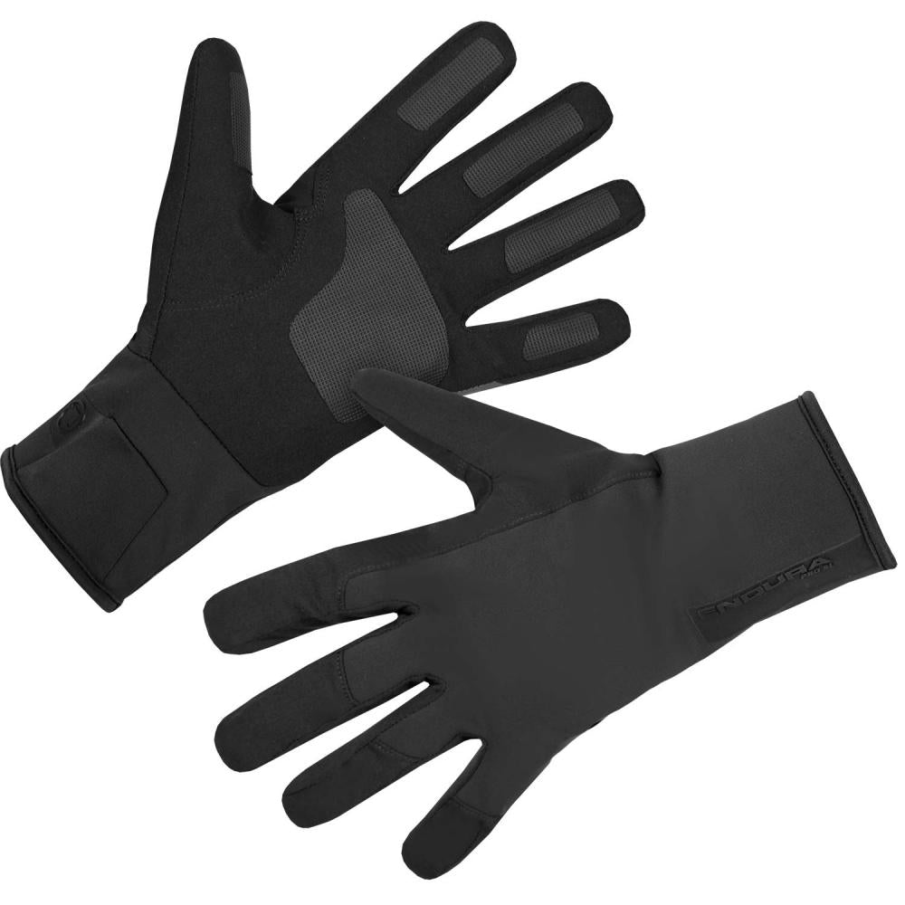 Endura Pro SL wasserdichter Primaloft® Handschuh, Schwarz, XXL hochwärmend, atmungsaktiv, nahtversiegelt, Frotteeeinsatz