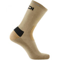 Sidi Socken VISIBILIS sand 40-43 Braun - atmungsaktive Radsocken mit hoher Sichtbarkeit