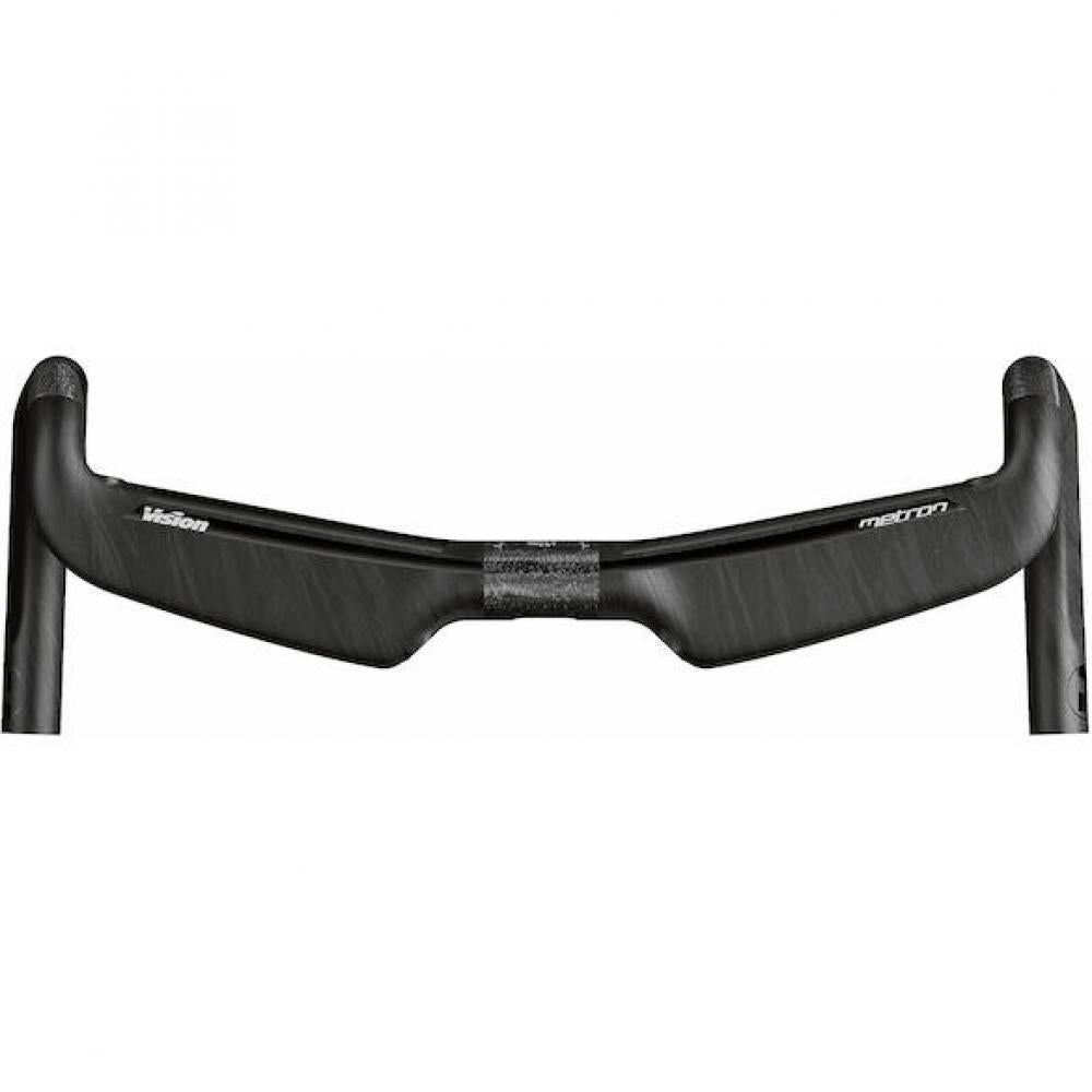 Vision Lenker Metron Aero 31,8 x 380 mm Schwarz - aerodynamischer Carbon-Rennradlenker