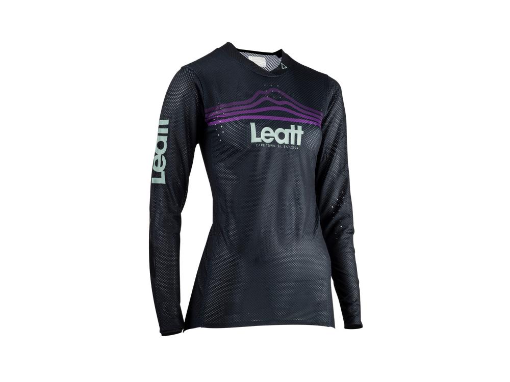 Leatt MTB Gravity 4.0 Damen Jersey Gr. M Schwarz - Leichtes MTB Trikot