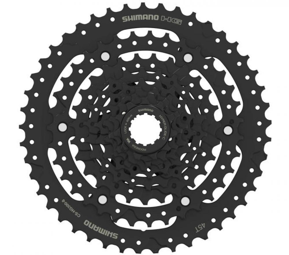 SHIMANO Kassette CS-HG300-8 8-fach Kassette - 300-8, 8,, 8-fach, 11-13, 15-18, 22-27, 35-45