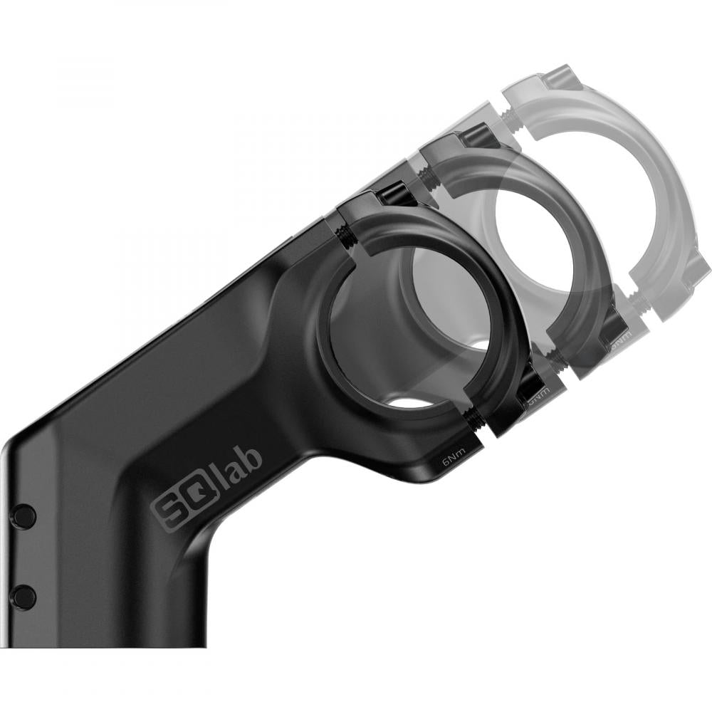 SQlab 802 3.0 Vorbau 70mm - Ergonomischer Ahead-Vorbau für MTB und Trekking - Lenkervorbau