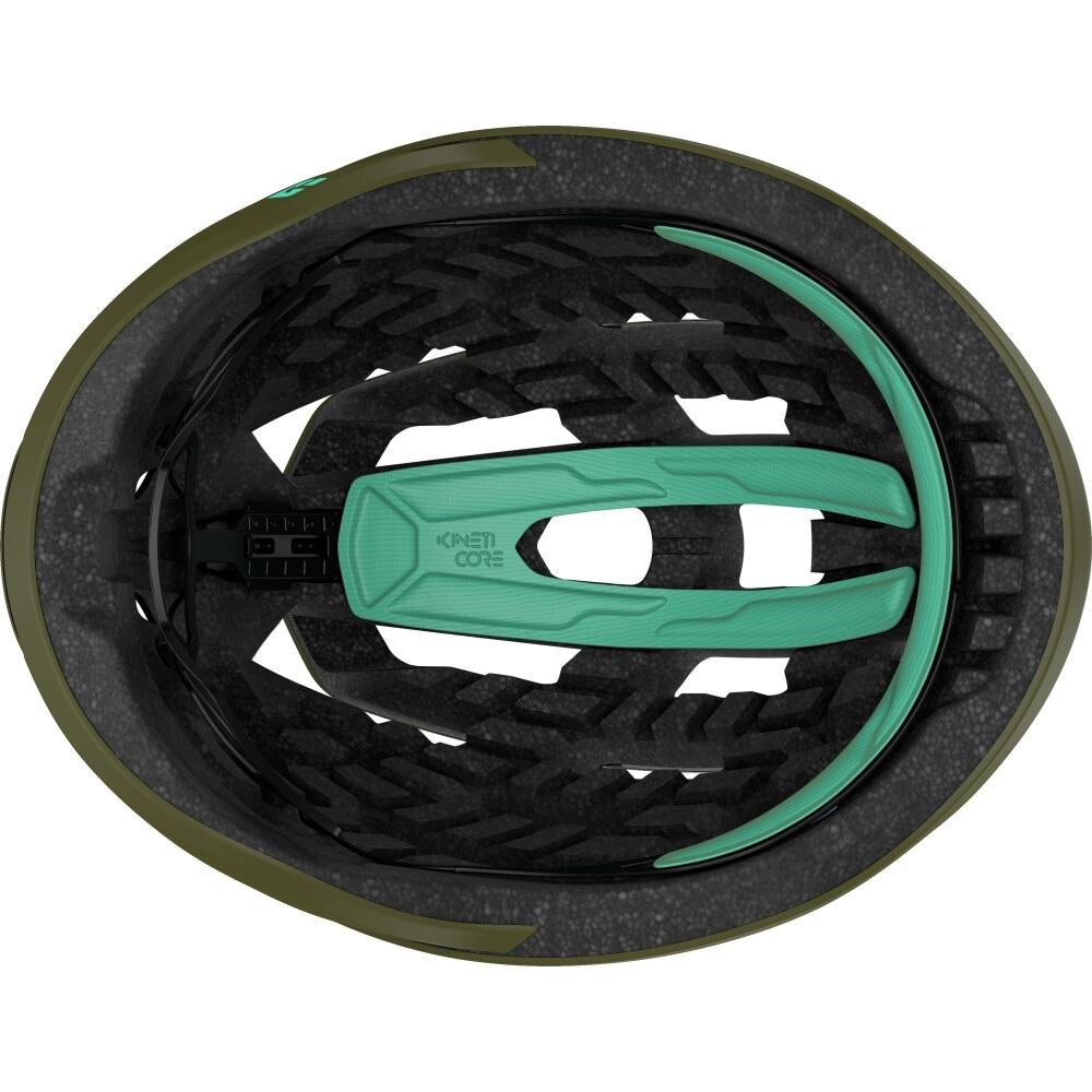 LAZER Helm Z1 KinetiCore Road Matte Pine Green S - leichter Aero-Rennradhelm