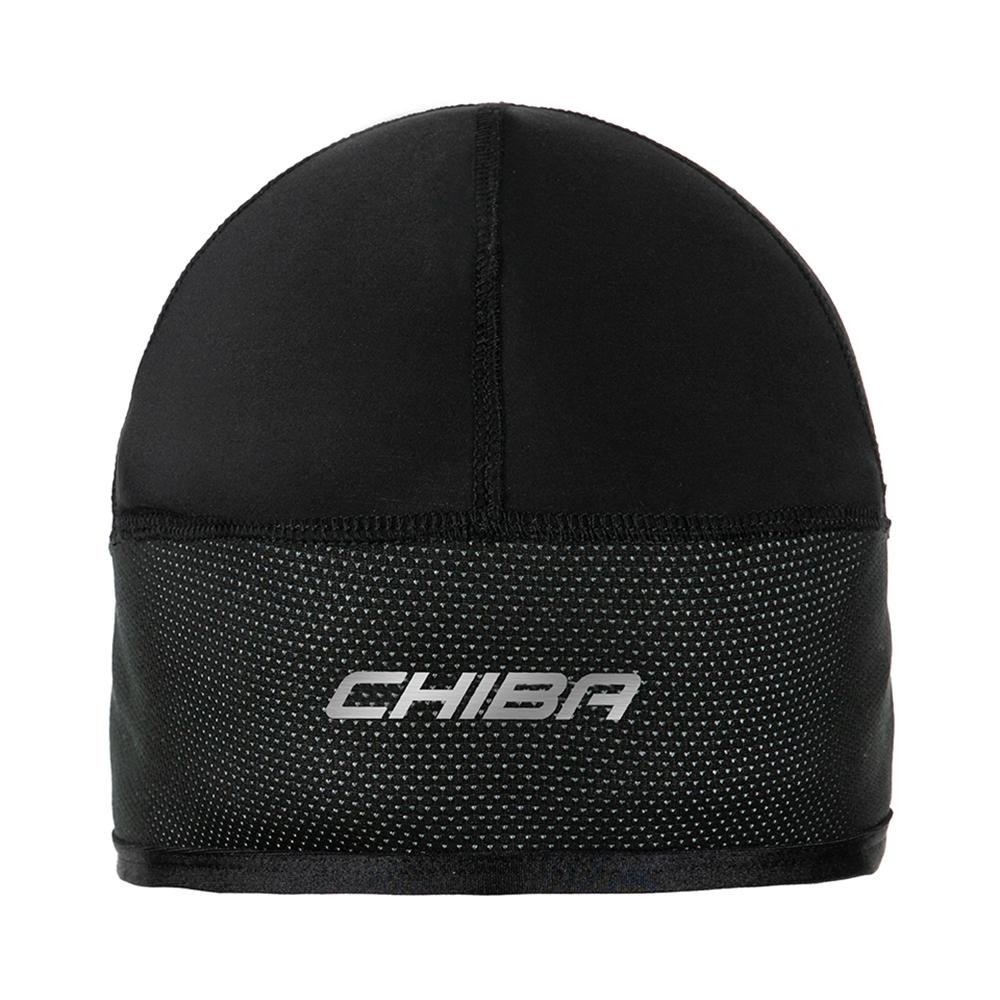 CHIBA Windstopper Unterziehmütze - S/M, schwarz, atmungsaktiv, winddicht