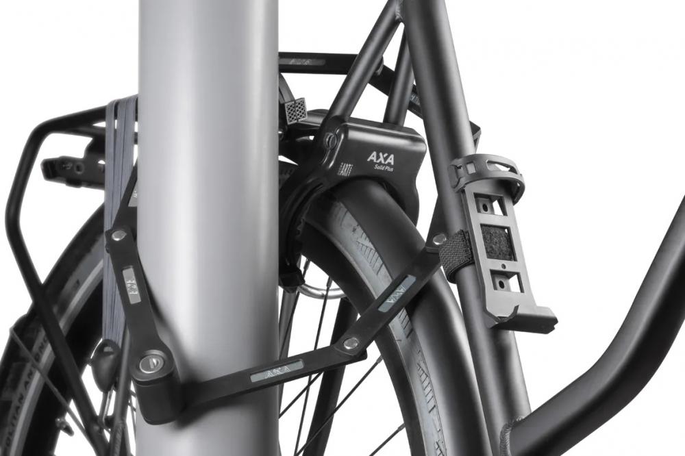 AXA Faltschloss Fold Lite 100 - 1.000 mm Fahrradschloss in Schwarz Leicht & Sicher