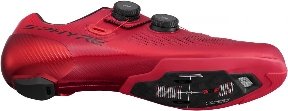 SHIMANO RC903 Rennradschuhe SPD-SL - Größe 44, Rot