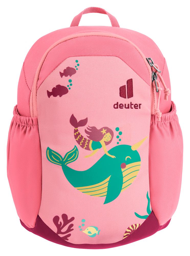 Deuter Pico Kinderrucksack 5 Liter Blossom-Dahlia - Leichter Kinder-Rucksack für Kindergarten und Wanderungen