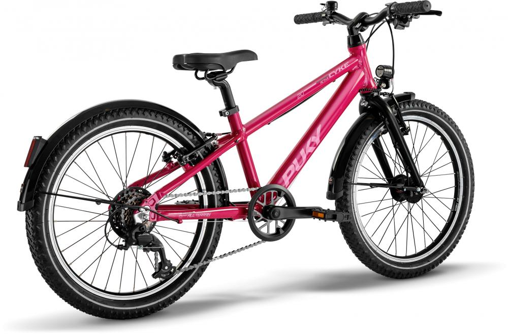 PUKY CYKE 20-7 ACTIVE - 20 Zoll Kinderfahrrad mit 7-Gang-Schaltung und StVZO-Ausstattung