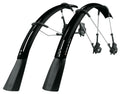 SKS Raceblade Pro XL Schutzblech-Set 28" schwarz - Für Reifen 25-32mm - Quick-Release - Aero & Disc kompatibel - Extra langer Spoiler