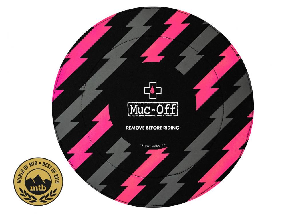 Muc-Off Disc Brake Covers Paar Pink - Bremsscheibenschutz für MTB & Rennrad