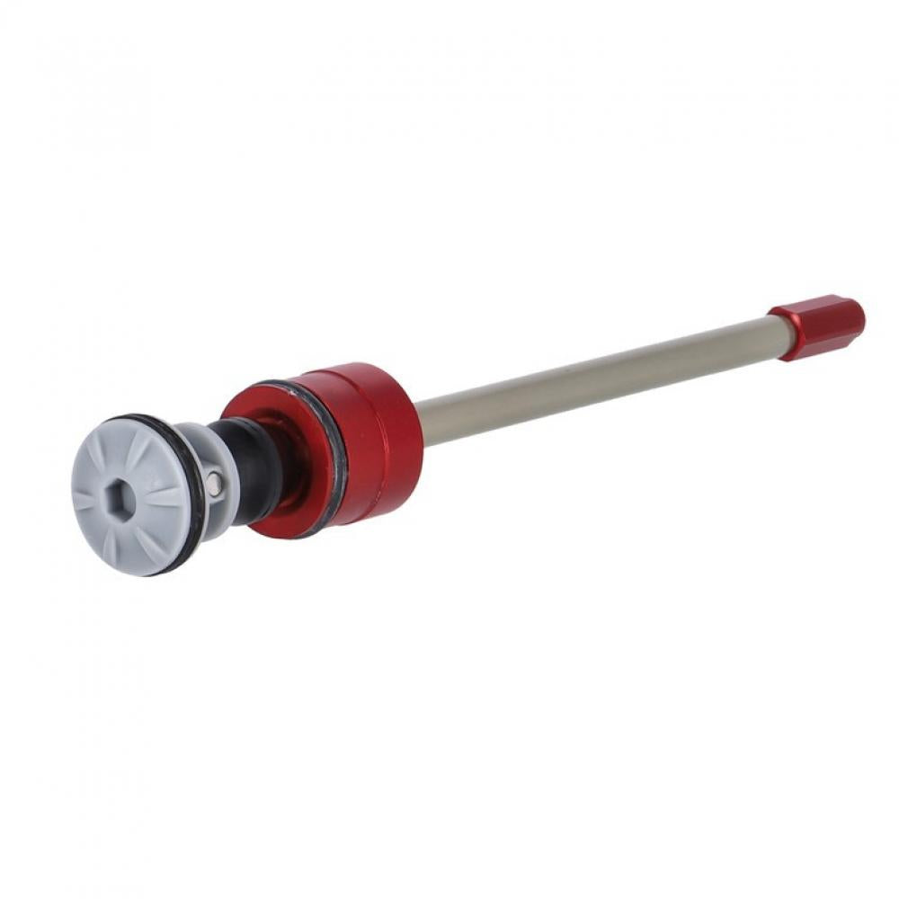 RockShox DebonAir Luftfeder Upgrade Kit 160mm für Pike/Revelation Gabel, rot-graues Bauteil.
