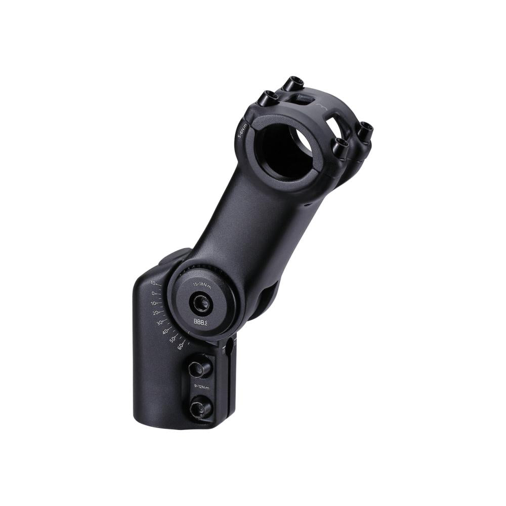 BBB Cycling BBB Vorbau einstellbar HighFix 25.4 25 schwarz - flexibel und komfortabel