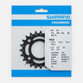 SHIMANO Kettenblatt FC-M3000 22 Zähne 2x9/10-fach, 64mm PCD für präzisen MTB Antrieb.