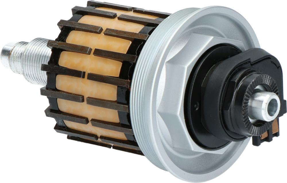 SHIMANO Dynamoeinheit DH-UR700-3D - 108 mm, 700-3, Silber