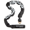 KRYPTONITE Kettenschloss Keeper 785 Schwarz - 85cm Fahrradschloss mit 7mm Kette