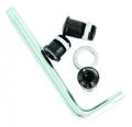 FSA Kettenblattschraubenset MTB 386 3-Arm 6-teilig Schwarz - sichere und steife Montage