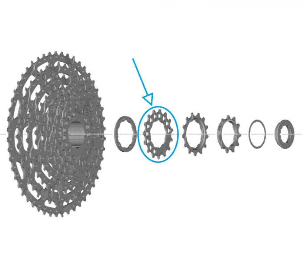 SHIMANO Ritzel für CS-LG600 - 15 Zähne