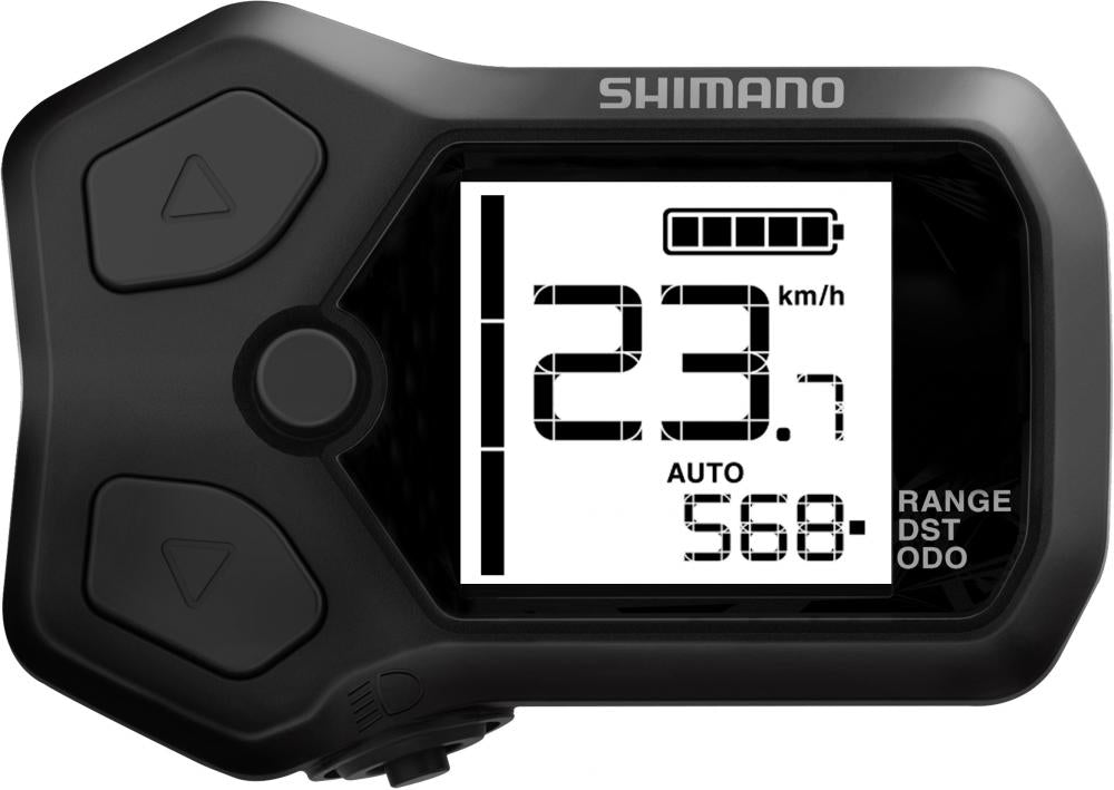 SHIMANO Informations-Display und Schaltereinheit SC-E5000 22,2 mm