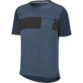 IXS Sports Division iXS Flow X Kids Short Sleeve Jersey KM Storm / Marine - atmungsaktives Kinder-Bikejersey