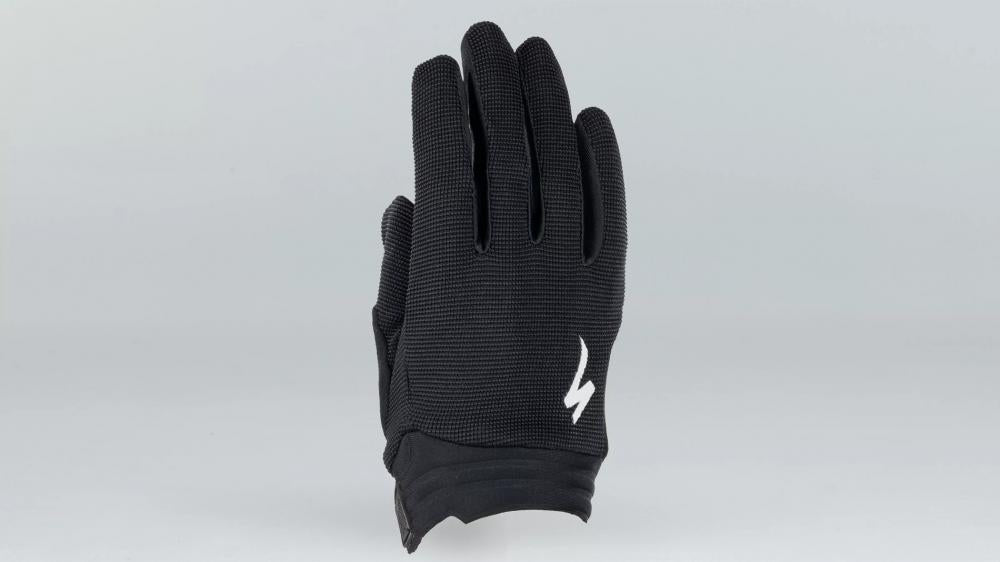 Specialized TRAIL Langfinger Handschuh Kinder Schwarz Größe M - MTB Fahrradhandschuh für Kids - Handschuh Langfinger