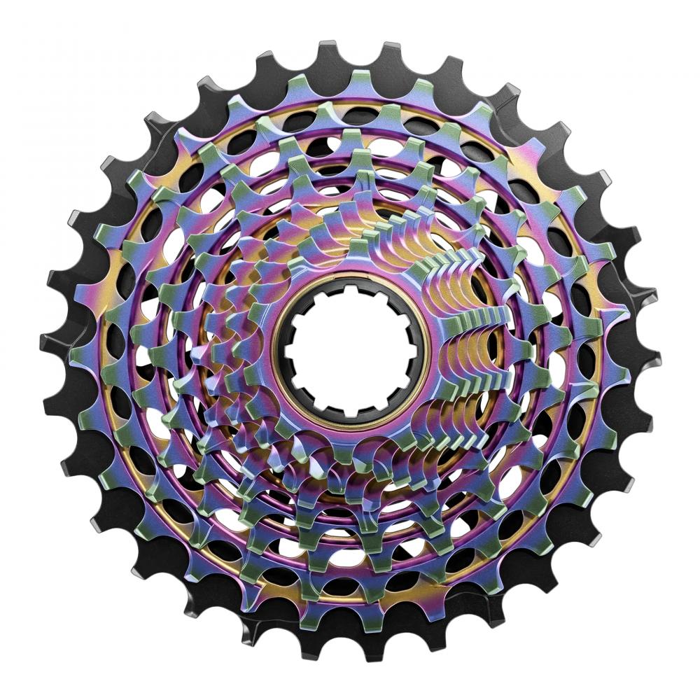 SRAM Kassette XG-1290 E1 10-33T rainbow - leichte High-End-Kassette mit großer Bandbreite