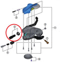 SHIMANO Kabeleinstellschraube ST-M4000 - präzise Feineinstellung, ca. 6 g