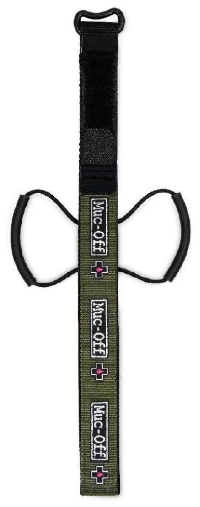 Muc Off Utility Frame Strap Grün - Robuster Befestigungsgurt für Reparatur-Tools