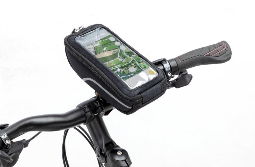 New Looxs Handytasche Sports KF Black Klickfix 8x16 cm Black - sicherer Smartphone-Schutz am Lenker